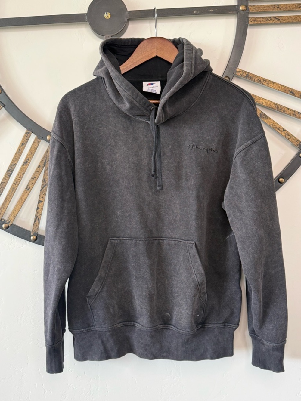 Champion Vintage Wash Brown Hoodie